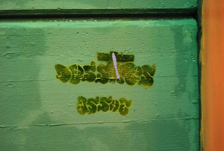 Dispersion avant Graffiti...